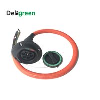 Duosida Type2 32A socket for EV side with 1m cable male inle...