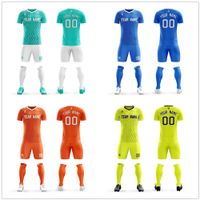Professionell fotbollsdomare Uniforms Kortärmad fotbollsdomare Uniform för män Fotbollströja