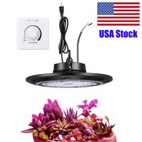 UFO LED Grow Lights 1500W Waterproof IP65 1-10V Dimmable Full Spectrum Growing Lamp Bulb with Meanwell Driver for Greenhouse Plants Growth