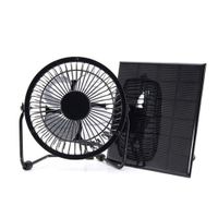 Solar Powered Fan Free Energy Power Ventilator for Greenhouse Motorhome House Chicken House Outdoor Home Cooling RV Car Gazebo