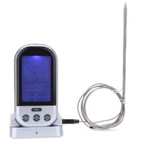 TS-BN52 Digitale Draadloze Remote Keuken Oven Voedsel Koken Grill Roker Vlees Thermometer met Sensor Probe