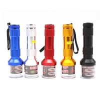 Flashlight Electric Herb Grinder 2 Layers 40*158mm Tobacco S...