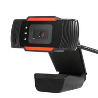 Livraison gratuite caméra Web HD Webcam 30fps 640X480 Caméra PC USB intégré Microphone insonorisants 2.0 Enregistrement vidéo pour ordinateur pc portable