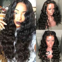 Transparent HD Lace Wigs Peruvian Body Wave Bundles With Lace Closure Wig Remy Hair Bundle With Lace Frontal Human Hair Wigs