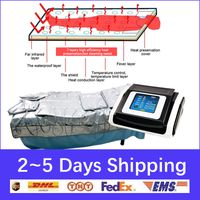 3 IN1 EMS Máquina de adelgazamiento de drenaje de infrarrojos de infrarrojos de infrarrojo lejano para masaje de cuerpo entero con calefacción