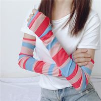 Fashion- driving summer sunscreen sleeves for driving cool ic...