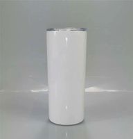 Sublimation 15 Unzen dünn Tumbler Transfer Thermo Weiß Cup Doppel Vakuum-Trinkbecher Isolierung Kaffeetasse A02