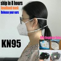 KN95 Designer Gesichtsmaske Maske Stirnband Kohle Aktiv Luxus Wiederverwendbare Atem Respirator Ventil 6 Schicht Schutzmasken Schwarz
