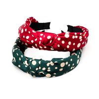 Vintage Dot Print Hair Bands For Women Girls Bohemia Knotted...