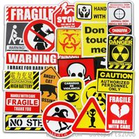 Wholesale Cheap Funny Warning Stickers - Buy in Bulk on 