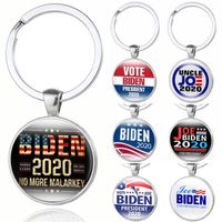12 Styles Joe Biden 2020 porte-clefs Pendentif Joe Biden pour le président des États-Unis Badge keyring Président clé Parti de la chaîne Favor gros
