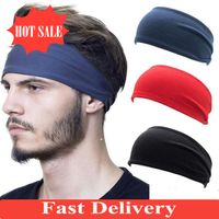 Hot Sale Headband Absorbent Cycling Yoga Sport Sweat Headband For Men and Women Yoga Hair Bands Head Sweat Bands Sports Accessories