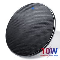 Wireless-Ladegerät für iPhone 11 Xs Max X 8 Plus 10W Schnelle Lade Pad für Samsung-Anmerkung 9 Anmerkung 8 S10 Plus-heiß
