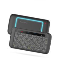 H20 Mini Wireless Keyboard Backlight TouchPad Air Mouse IR Leunend Afstandsbediening voor Andorid Box Smart TV Windows PK H18 Plus