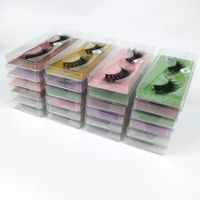 Wholesale lashes 10 style 3D Mink Lashes Natural False Eyela...