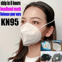 KN95 Designer Gesichtsmaske Maske Stirnband Kohle Aktiv Luxus Wiederverwendbare Atem Respirator Ventil 6 Schicht Schutzmasken Top-Verkauf