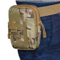 Tactical Camouflage Taille Tasche wasserdicht Multifunktionsausgangstür Sporttasche Sport Taillenpackung für Männer Frauen Will und Sandy Drop Ship