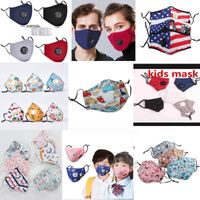2020new batı maskeleri valf çocuklarla maske yeniden kullanılabilir yıkanabilir yüz maskeleri Spor yüz maskesi çocuklar kalkanlar filtre ppe yüz maskesi Sneakers maske yüz mix