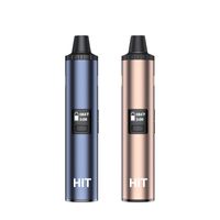 Yocan Hit e Kit de Cigarro Erva Seco Vape 1400mAh Bateria OLED Display Cerâmica Câmara de Aquecimento Portátil 5 Cores Vaporizador Wax Caneta