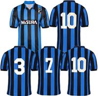 1988 1989 Brehme Bergomi Matthaus retro soccer jersey Inter ...