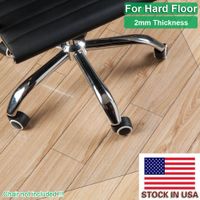 Transparante beschermende schoonmakers accessoires meubels anti-slijtage veiligheid tapijt pad PVC frosted bescherming vloermat voor stoel 90x120x0.2cm rechthoekig