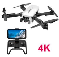 R8 4 K HD Çift Camer Wifi FPV Katlanabilir Drone Oyuncak, Optik Akış Konumu, Jest, Track Uçuş, Otomatik Takip, Yükseklik Tutun 6 adet