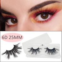12 Styles 6D Mink Eyelashes 25mm Dramatic Natural Long Wispi...