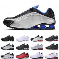 أعلى جودة الاحذية اللون لامع تقديم R4 الرجال Chaussures OZ NZ 301 الرياضية حذاء رياضة أسود أبيض زيادة سادة Zapatillas 40-46