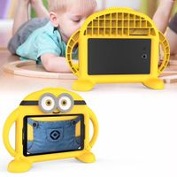 For Samsung 6-7 Inch Kids Tablet Case Minions Design Universal Flat-Panel Sets Protective With Handle Cover