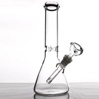 Hookahs Bong Glass Bongs Beaker Beake Design Simples Tubos de Água Aughty 10.5