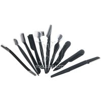 Makyaj Seti Paslanmaz Çelik Kozmetik Cutting Tools için 10 stilleri Yok Eletrikli Kaş Düzeltici Saç Çıkarıcı Seti Kaş Bıçaklar Tıraş Makinesi