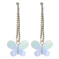 Korean Fashion Butterfly WaterDrop Charms shape Colorful Imi...