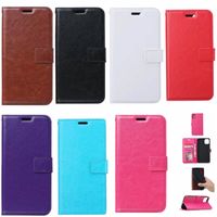 Crazy Horse Leather Wallet Cases For Iphone 13 2021 Mini 12 ...