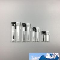 0.5ml Mini Cam Tüp Parfüm Şişesi Örnek Boyutu Kozmetik Boş Konteyner Famle Test Cihazı Şeffaf Fabrika Fiyat Uzman Tasarım Kalitesi Son Tarzı Orijinal