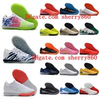 2021 Soccer Shoes Quality Mens Cleaves Mercurial Superfly 13 Pro IC Indoor CR7 Botas de Futebol Chuteiras Scarpe Calcio