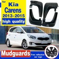 4pcs High Quality ABS Mudguard Splash Guards Fender Mud Flaps For Kia Carens 2013-2015