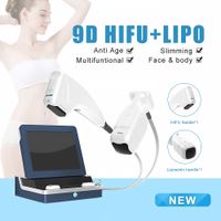 2021 más reciente al por mayor profesional cuidado de la piel cuidados ultrasonidos alojamiento ultrasonido 3D HIFU Vacuum Liposonix Máquina de ultrasonido Reducción de la celulitis