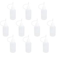 Бутылки для хранения JARS 10 шт. 30 мл игольчатого наконечника иголки Пустая пластиковая сжимаемая капельница Бутылка жидкость