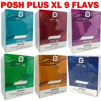 Posh Plus XL Cigarro Descartável Vape Pen Kit 650mAh 5ml Pod 1500 Puffs Prefilíficos Vapors Dispositivo Vs Bang XXL