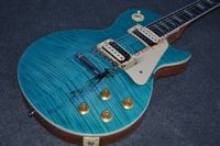 China tienda de la guitarra eléctrica del OEM LP Standard Electric Sky guitarra color azul palisandro Les VOS 6 cuerdas de la guitarra eléctrica de Paul