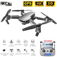 KCX Drone GPS 4K professional RC quadcopter drone with Camera HD 4K 1080P 5G WiFi FPV copter Foldable pro Drones SG907