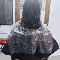 Одноразовые волосы для стрижки накидки на мыс Салон Стилист нейлоновый парикмахерская ткань 78 * 100см 90 * 120см