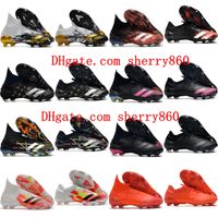 2021 Quality Mens Soccer Shoes Predator Mutador 20+ Cleaves FG 20.1 Baixo Scarpe Calcio Botas de Futebol