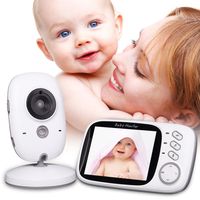 VB603 Video Baby Monitor 2. 4G Wireless With 3. 2 Inches LCD 2...