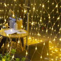 LED Nettolichter, Lichterketten mit 8 Modi Controller für Urlaub, Party, Außenwand, Hochzeit Dekorationen CRESTECH