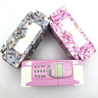 거짓 속눈썹 미키 위 도매 속눈썹 머니 포장 골판지 상자 핑크 사용자 정의 로고 휴대 전화 3D 밍크 홀로그래피 박스
