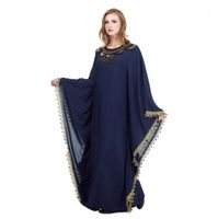 Floral Ruffle Kleidung Freizeitkleider Muslim gestickte Weinlese-Dresse Puls Größe der Frauen-Sommer-Kleid-Bügel-Designer Bekleidung