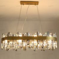 Modern  chandelier lighting for dining room oval design home...