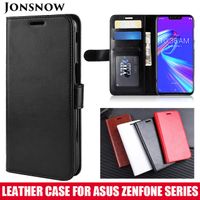 JonSnow Zenfone Max M2 633 Wallet Case ASUS 602 555 ZC520 ZB631KL Luxury Pu Leather Cover
