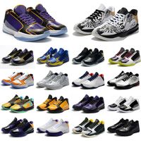 Sıcak Klasikler Erkek Fasulye Palyaço Mamba V 5 5 S Mamba Basketbol Ayakkabı Yüksek Kalite Eğitmenler Spor Sneakers Ayakkabı Boyutu 40-46
